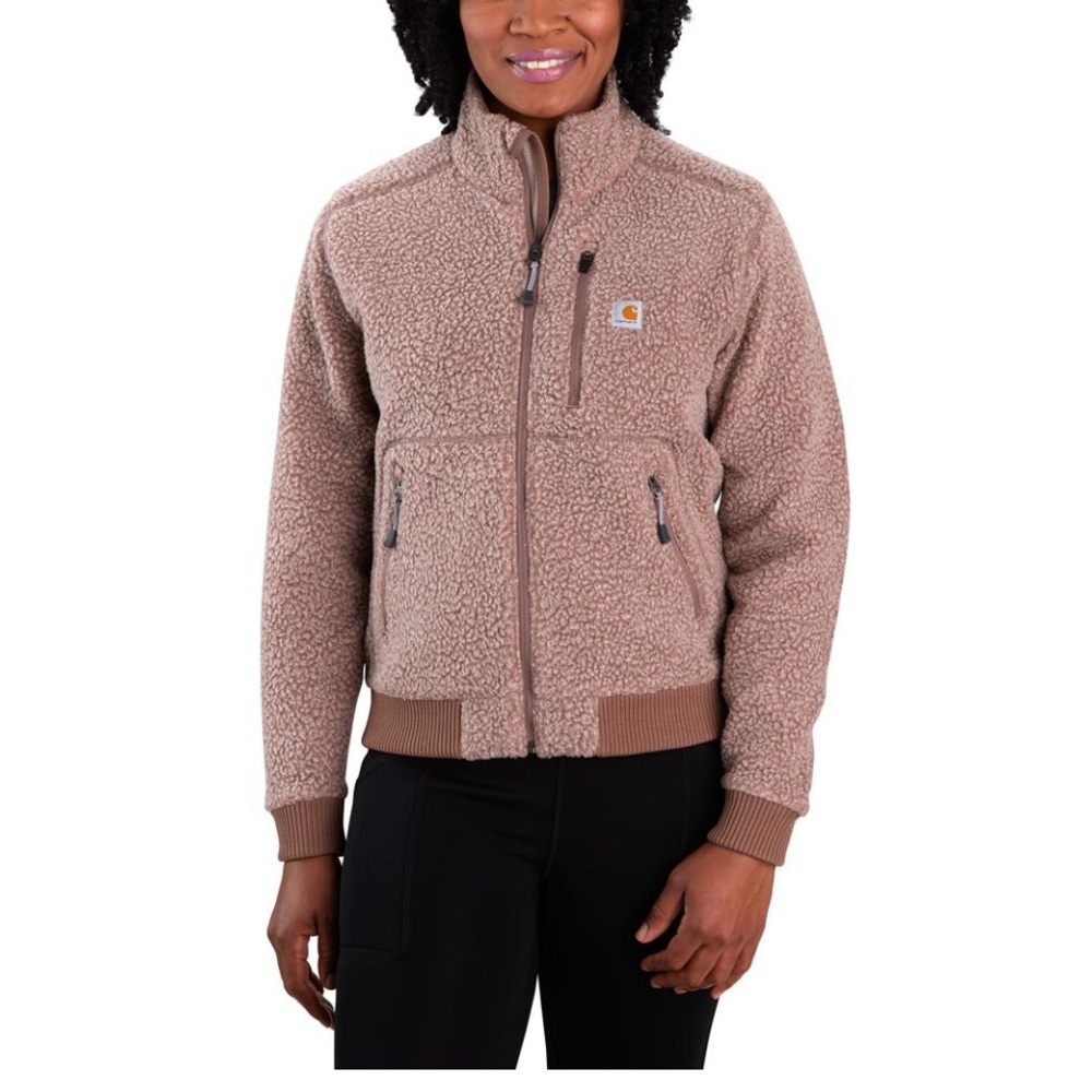 Carhartt Gray Fleece Women’s Zip-up - Picture 7 of 7